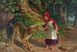 Dans la première version du Petit Chaperon Rouge, le loup et la jeune fille dévorent la grand-mère ensemble
