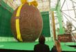 Le plus grand oeuf de Pâques en chocolat du monde mesure 10,39 mètres