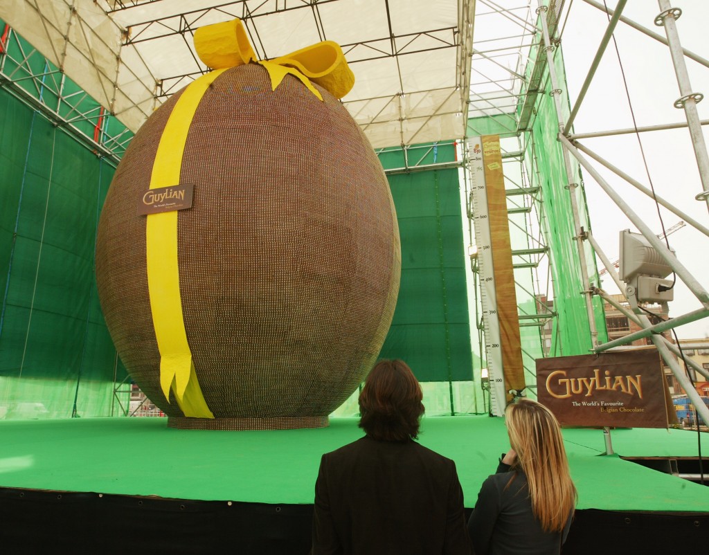 Le saviezvous ? Le plus grand oeuf de Pâques en chocolat du monde